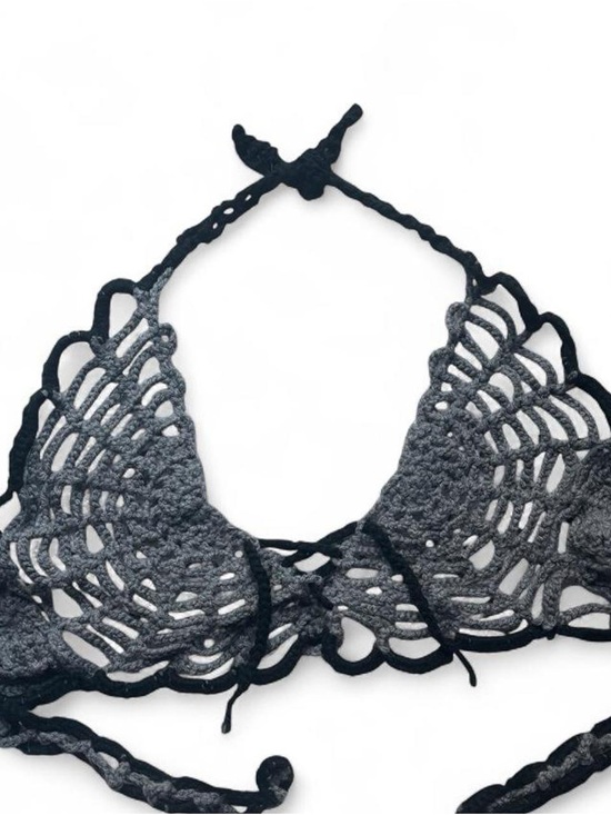 Tops - 🕸️ Handmade Crochet Spiderweb Halter Top 🕸️